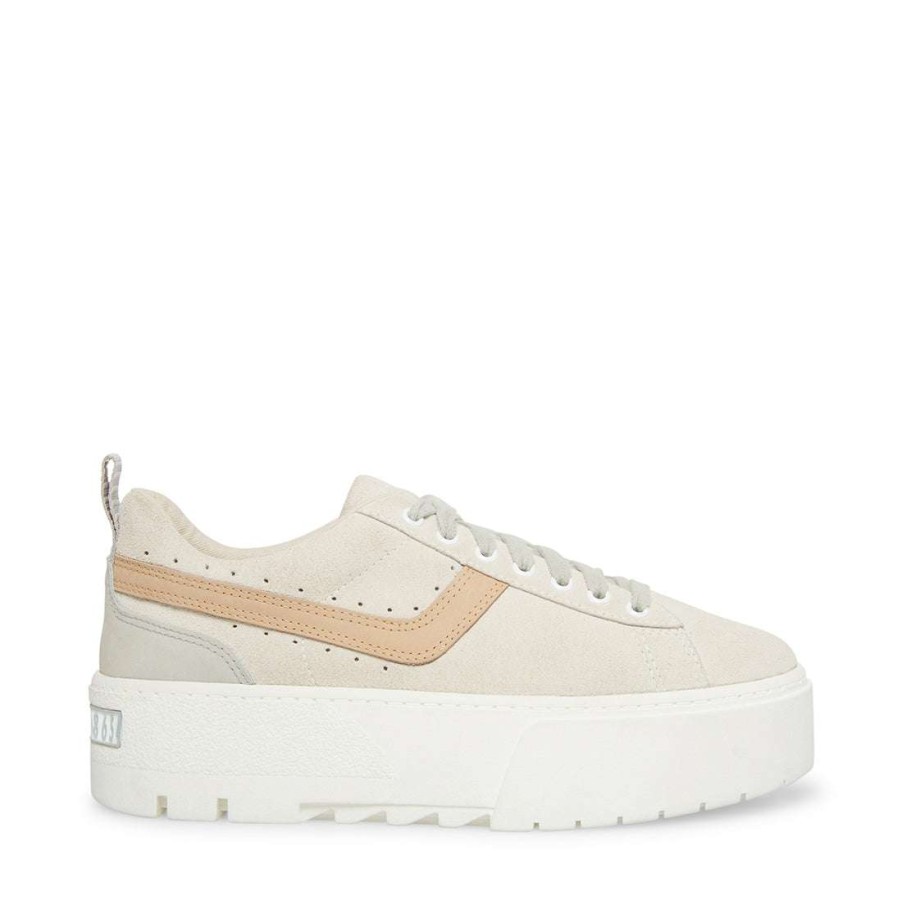 Platforms * | Deals Stevemadden Rorri White/Sand