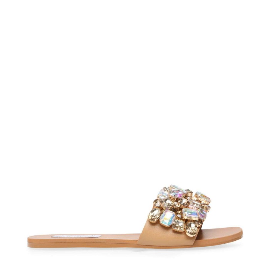 Sandals * | Discount Stevemadden Brielle Tan