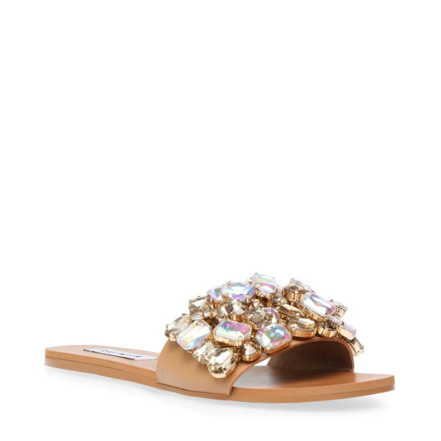 Sandals * | Discount Stevemadden Brielle Tan