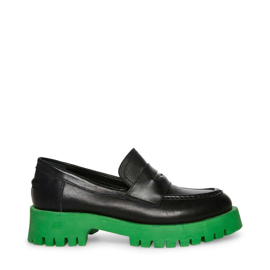 Platforms * | Best Sale Stevemadden Lawrence Black/Green