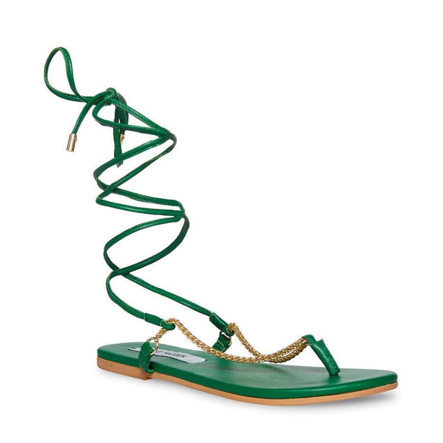 Sandals * | Buy Stevemadden Tyra Green