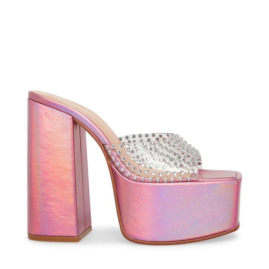 Heels * | Deals Stevemadden Ruby Iridescent