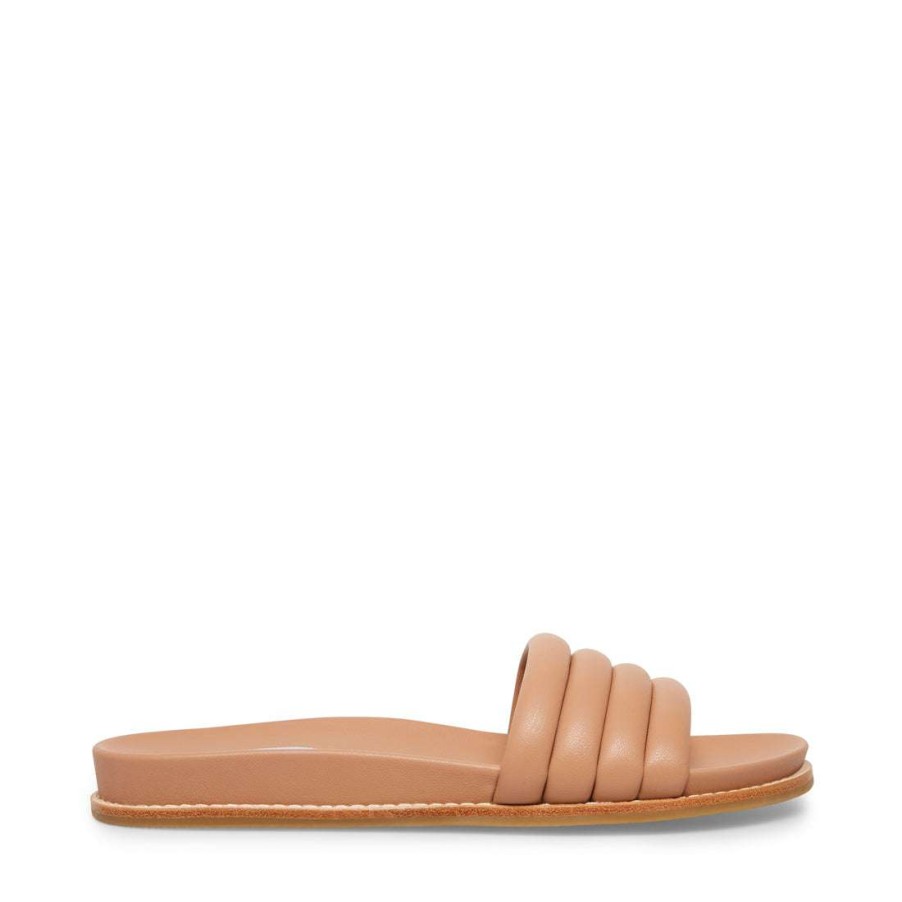 Sandals * | Best Deal Stevemadden Drips Tan Nude