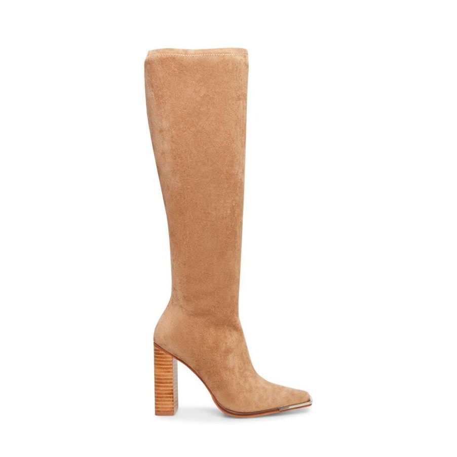 Boots * | Flash Sale Stevemadden Fedora Taupe